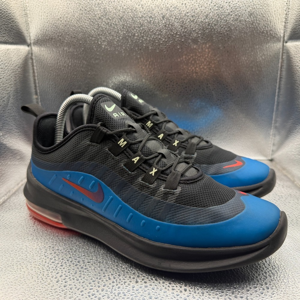 Size‎ 7Y Nike Air Max Axis GS Laser Blue Chile Red Lace Up Sneaker CZ8680-001